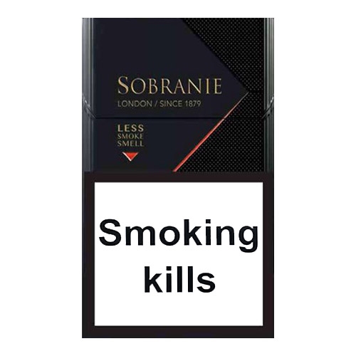 Сигареты Sobranie Blacks Duty Free